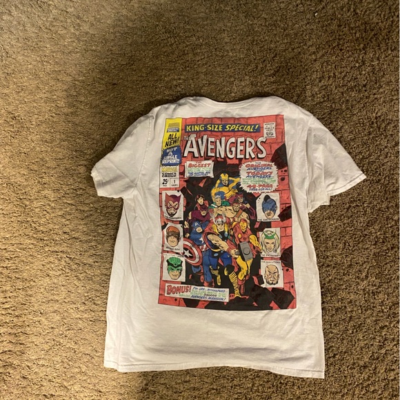 Marvel Shirts Marvel Comics Tee Shirt Large Graphic Retro Poshmark